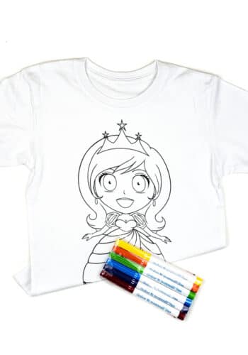 Kratka majica za ustvarjanje Princess